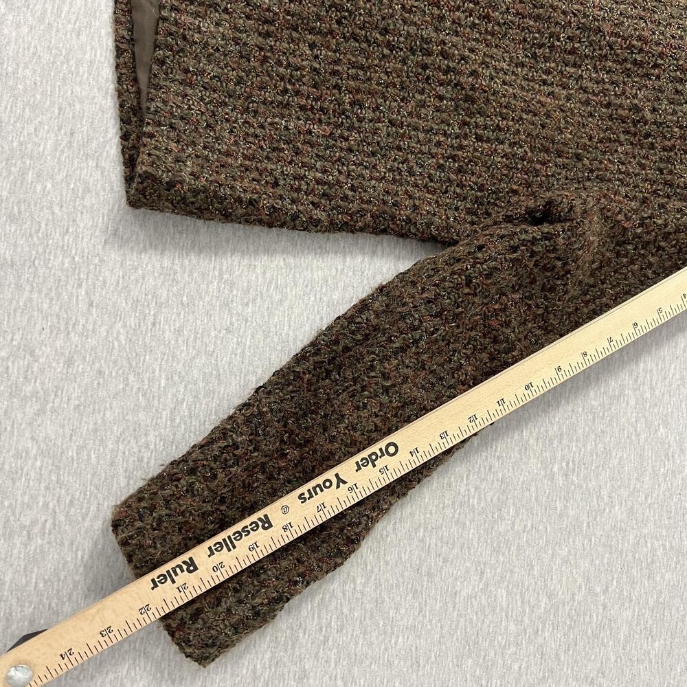 Vintage Requirements‎ Jacket Womens 12 Brown Boucle Chenille Mohair Made USA - Picture 14 of 14